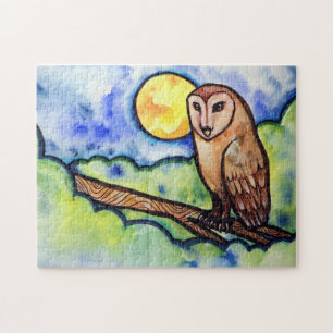 Barn Owl Jigsaw Puzzle