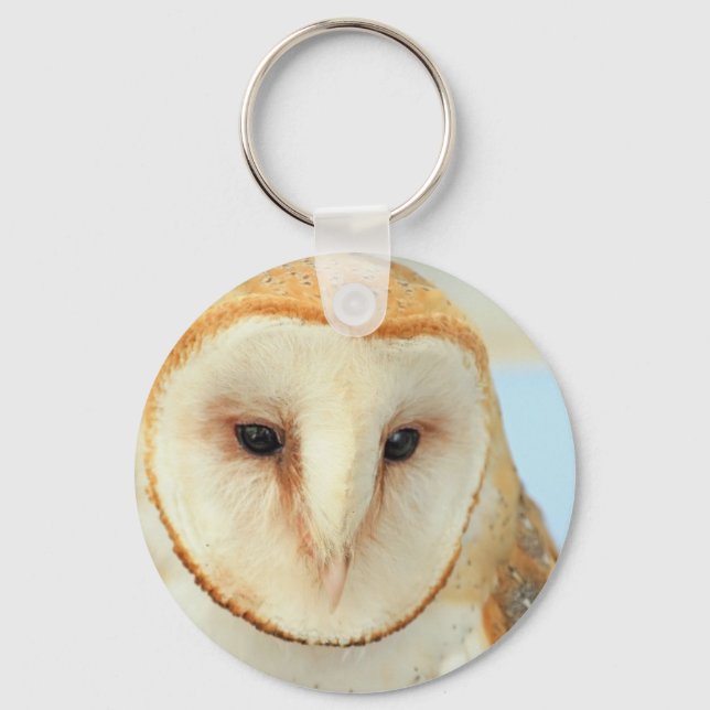 Barn owl key ring (Front)
