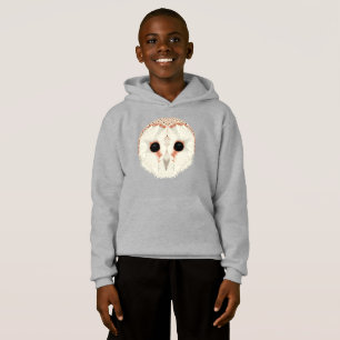 Barn Owl Kids Unisex Pullover Hoodie
