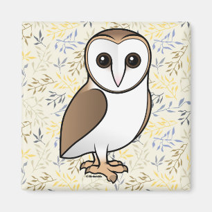 Barn Owl Magnet