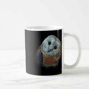 Barn Owl Painting Owl Art Coffee Mug