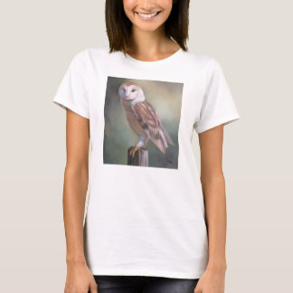 "Barn Owl Painting women's tee