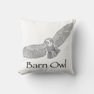 Barn Owl Pillow