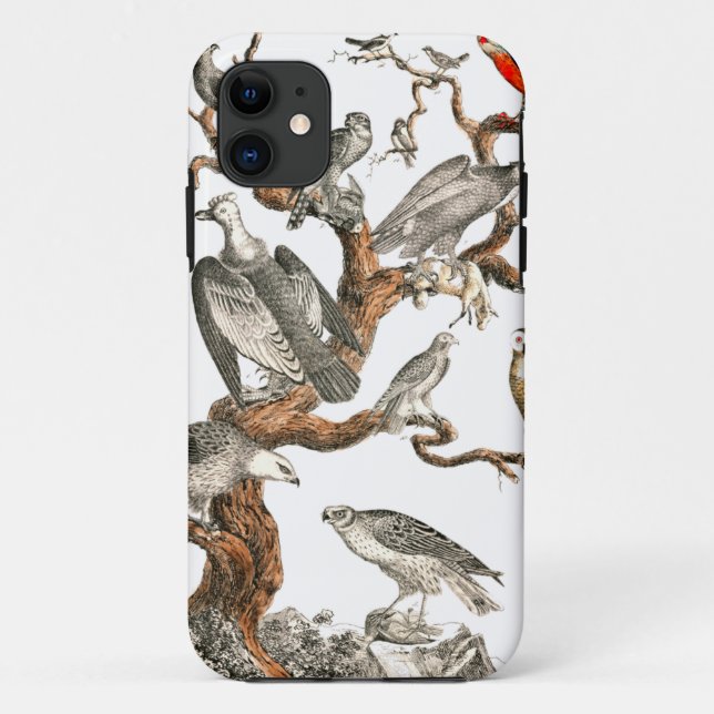 Barn Owl Snowy Bird Nature  Case-Mate iPhone Case (Back)