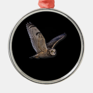 Barn Owl Spirit Animal Nature And Outdoor Lover Metal Ornament