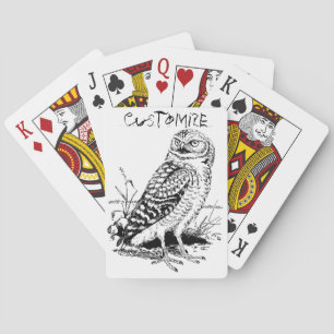 Barn Owl Thunder_Cove Playing Cards