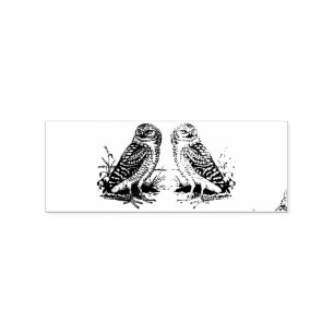 Barn Owl Thunder_Cove Rubber Stamp