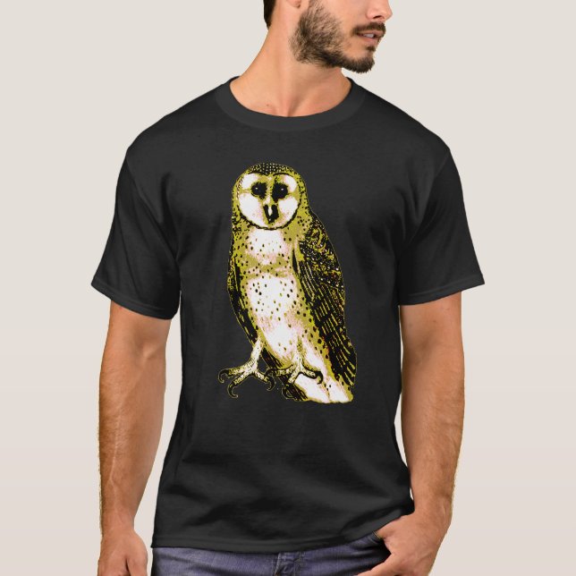 Barn Owl Tshirts, Hoodies, Mugs, Buttons T-Shirt (Front)