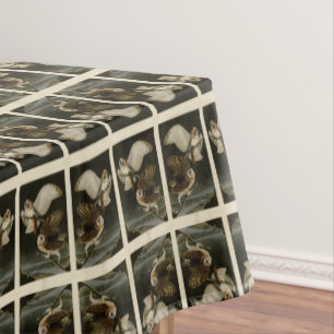 Barn Owl (Tyto alba) Audubon's Birds of America Tablecloth