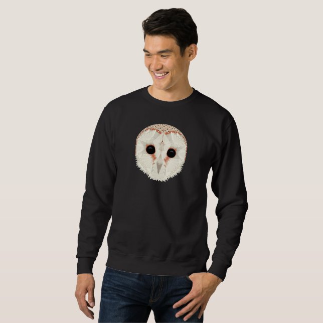 Barn Owl Unisex Sweatshirt (Front Full)