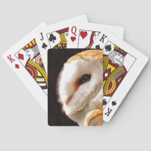 BARN OWLS PLAYING CARDS