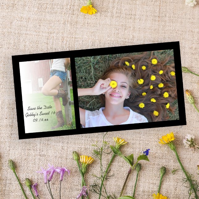 Barn Party Sweet 16 Birthday Save the Date  (Creator Uploaded)