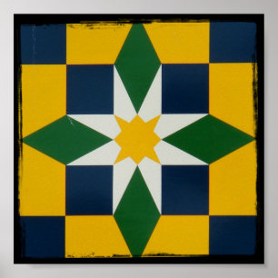 Barn Quilt Poster