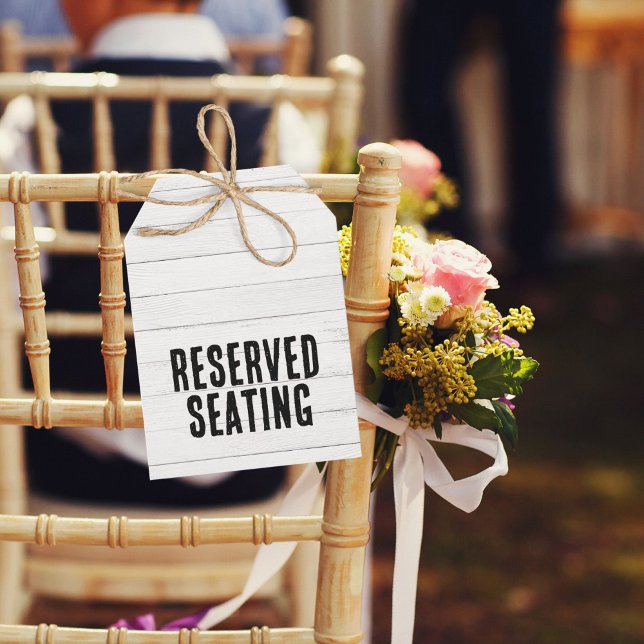 Barn Reserved Seating Wedding Large Tag (Creator Uploaded)