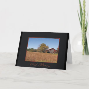 barn series #2 card