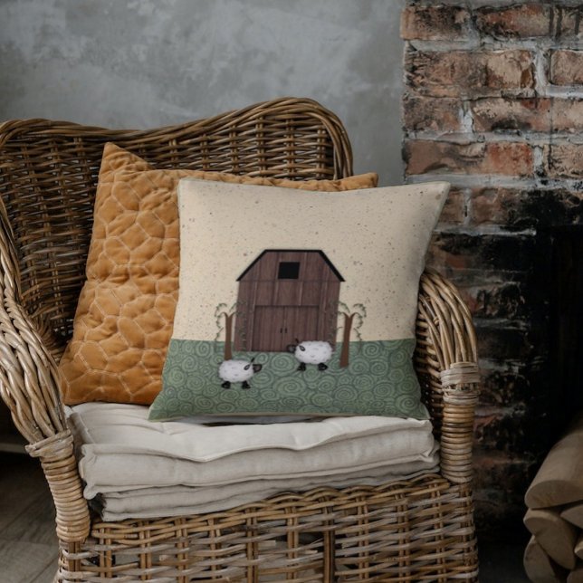 Barn Sheep Pillow (Creator Uploaded)