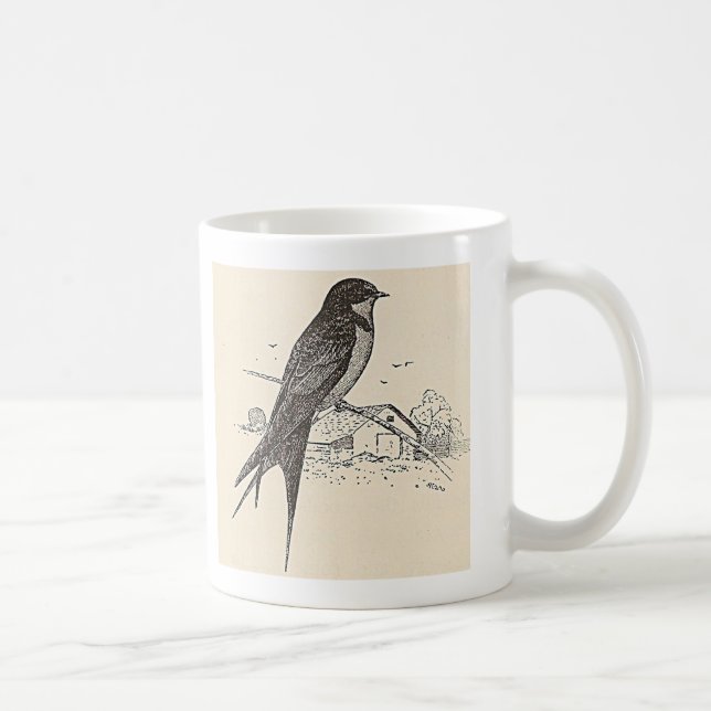 Barn Swallow Coffee Mug (Right)