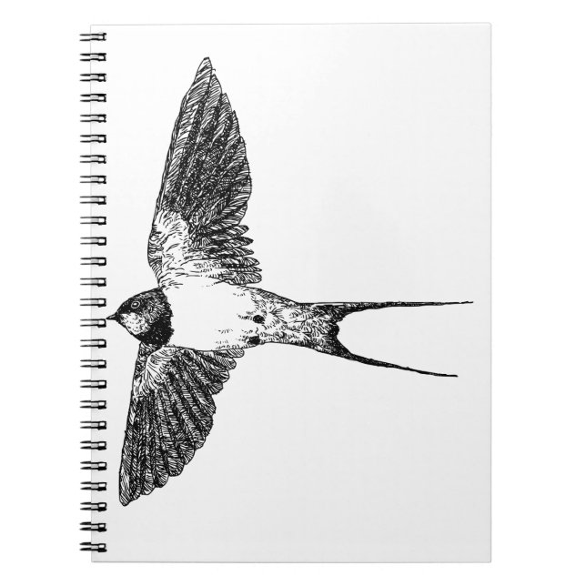 Barn swallow notebook (Front)