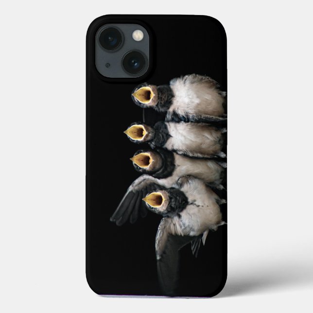 Barn Swallow Singing Case-Mate iPhone Case (Back)