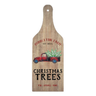 Barn Wood - 🎄 Christmas Trees Cutting Board