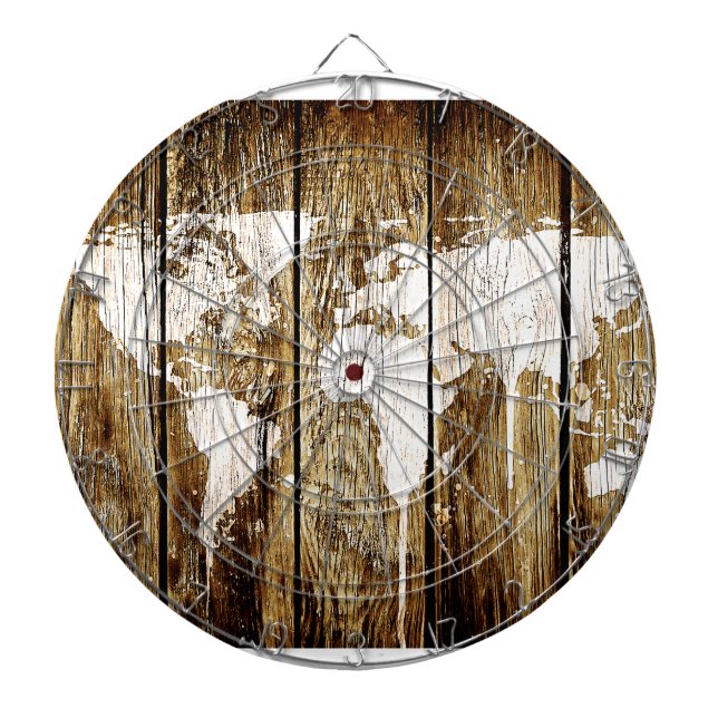 barn world map 2 dartboard (Front)