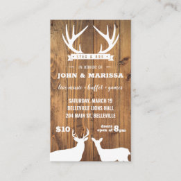 Barnboard Stag and Doe Tickets YellowBrickStudio