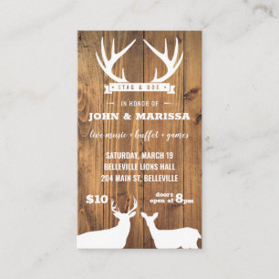 Barnboard Stag and Doe Tickets YellowBrickStudio