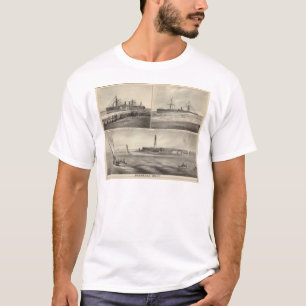 Barnegat Inlet Steamship Amerique T-Shirt