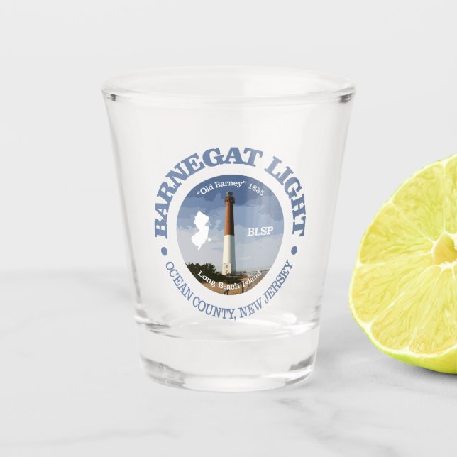 Barnegat Light Shot Glass (Front)