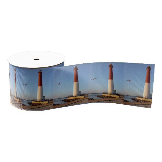 Barnegat Lighthouse Grosgrain Ribbon (Spool)