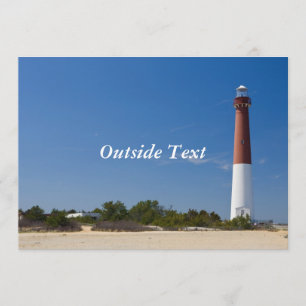 Barnegat Lighthouse Invitation