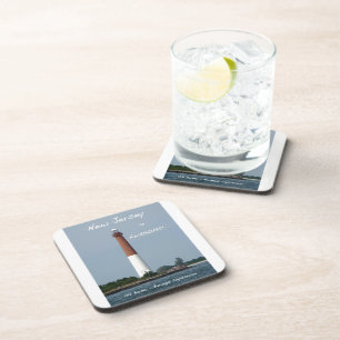 Barnegat Lighthouse Long Beach Island New Jersey Coaster