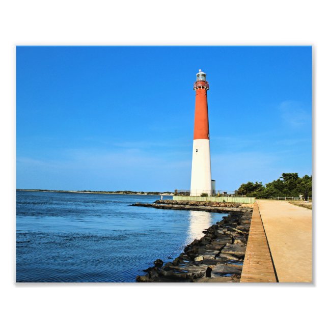 Barnegat Lighthouse, New Jersey Photo Print (Front)