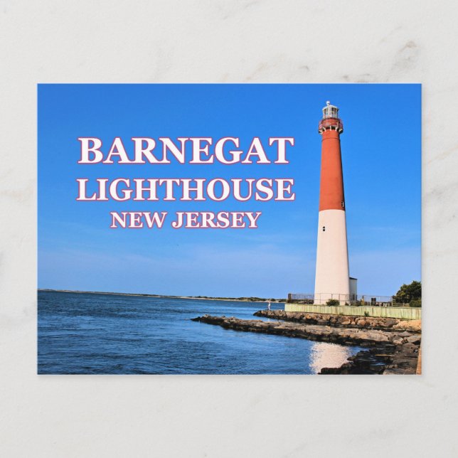 Barnegat Lighthouse, New Jersey Postcard (Front)