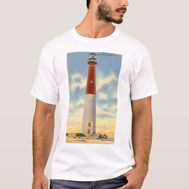 BARNEGAT LIGHTHOUSE, NEW JERSEY T-Shirt (Front)