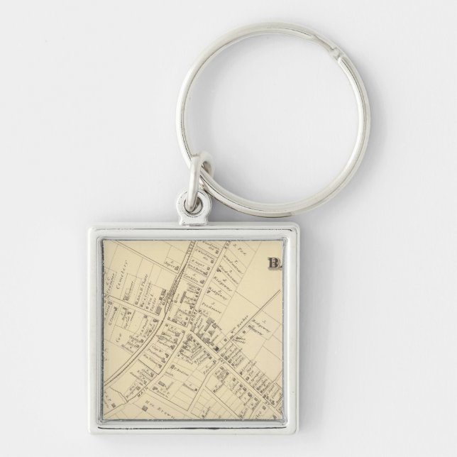 Barnegat, New Jersey 2 Key Ring (Front)