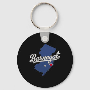 Barnegat New Jersey Nj Map  Key Ring