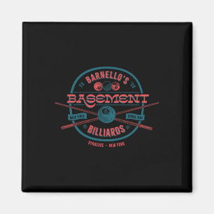 Barnellos Basement Billiards Magnet