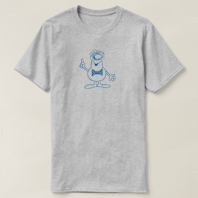 Barney 2 (Grey) T-Shirt (Design Front)