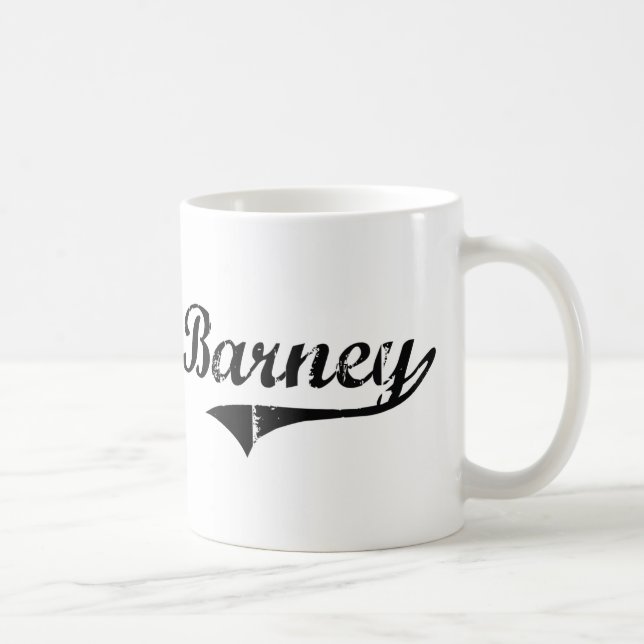 Barney Classic Style Name Coffee Mug (Right)