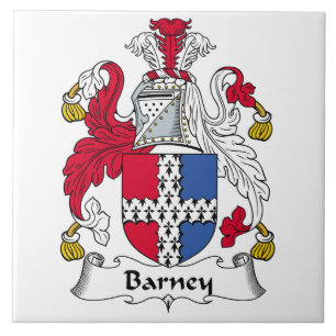 Barney Family Crest Tile