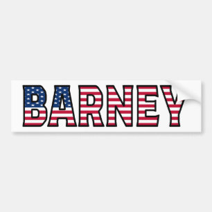 Barney Name Vorname USA Aufkleber Sticker Auto
