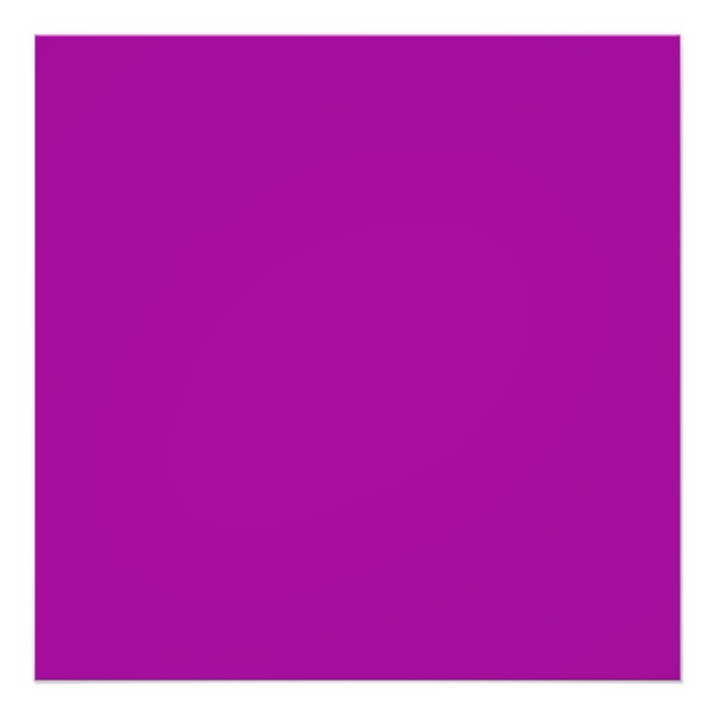  Barney purple (solid colour)  Photo Print (Front)