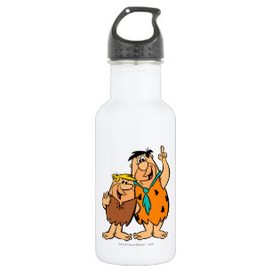 Barney Rubble and Fred Flintstone 532 Ml Water Bottle