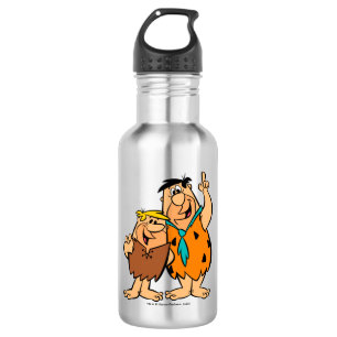 Barney Rubble and Fred Flintstone 532 Ml Water Bottle