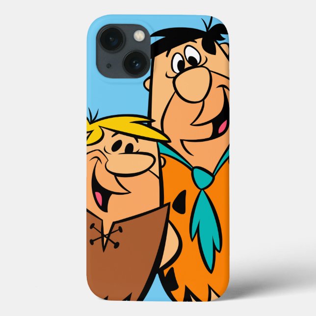 Barney Rubble and Fred Flintstone Case-Mate iPhone Case (Back)