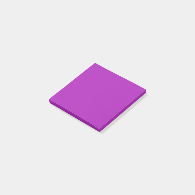  Barney (solid colour)  Post-it Notes (Angled)