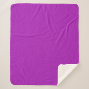 Barney (solid colour) Sherpa Blanket