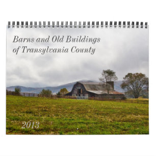 Barns and Old Buildings in Transylvania County Calendar