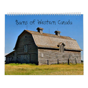 Barns of Western Canada Calendar